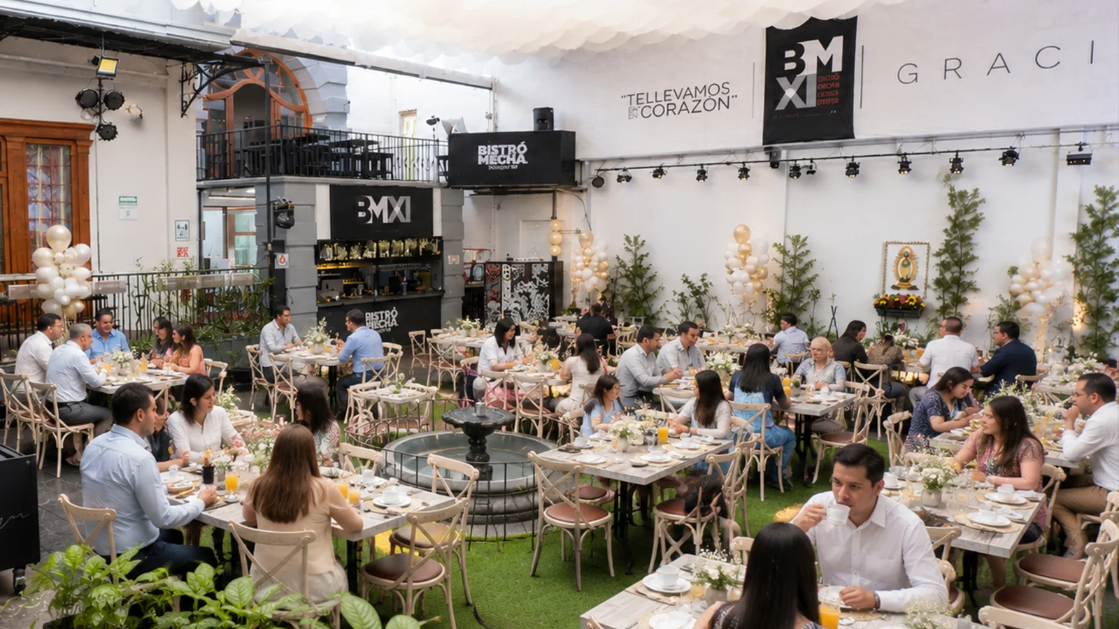 Celebración de cumpleaños y eventos en Bistró Mecha